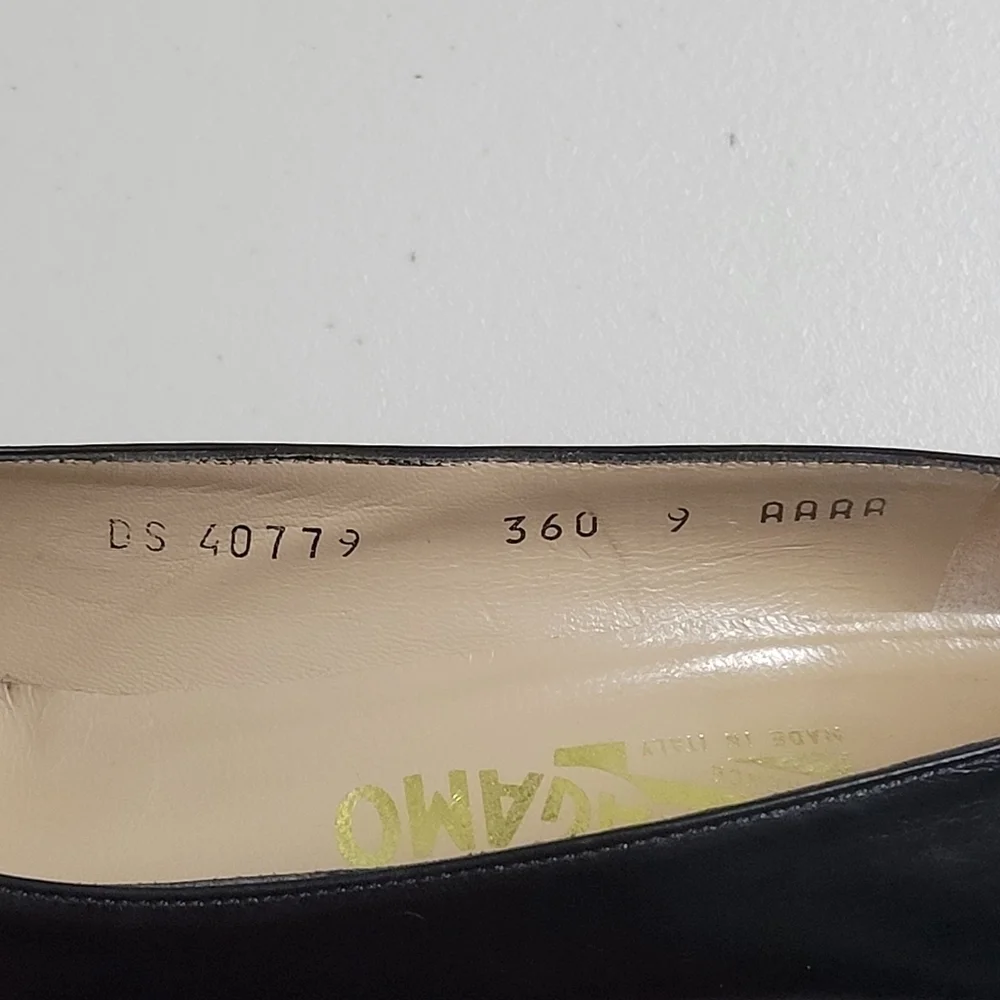 Salvatore Ferragamo Classic Leather Pump.